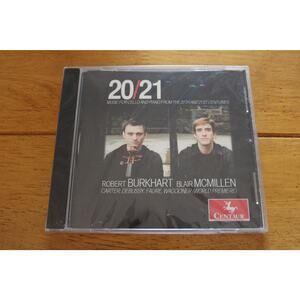 20/21 CD Robert Burkhart Blair McMillen Cello Piano Centaur Debussy Faure Carter